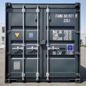 20-foot dry shipping container