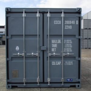 Standard 20-foot shipping container
