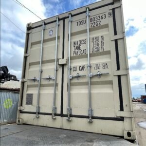 20-foot open shipping container